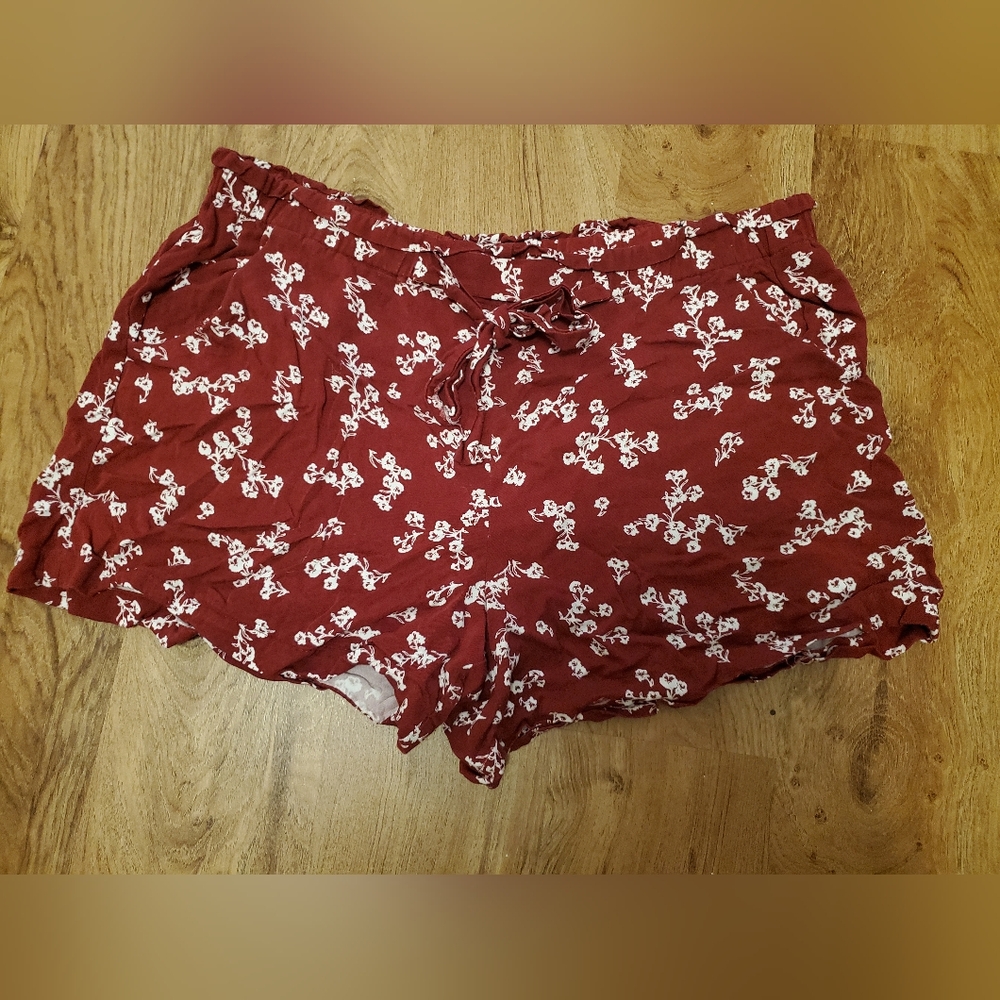 Maurices High Rise Floral Shorts
